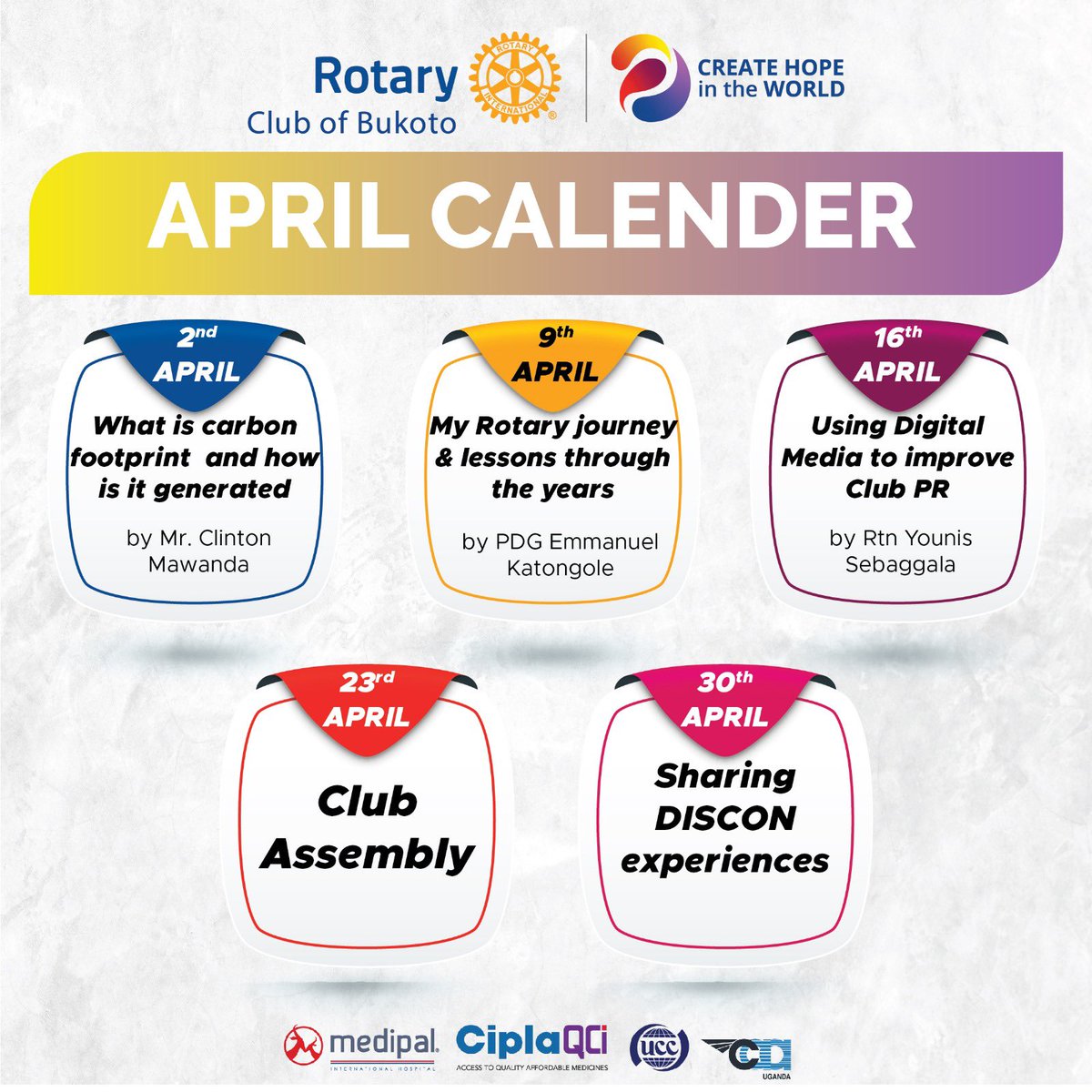 🎉 Check out what’s happening this month’s #RCBukotoMeets ! Join us for a month filled with exciting events, parties, and activities that you won’t want to miss. Swipe to see our e-flyer and mark your calendars! See you there! 🥳