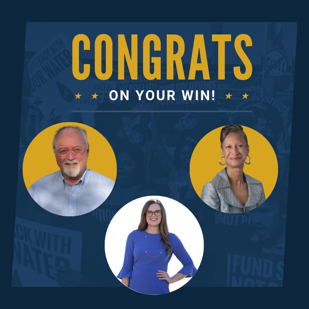 📢WE WON!📢 Congratulations to @caseyclowesaz @SandraDKennedy @NickBrownAZ from our Green New Deal slate who WON seats on the Salt River Project last night! The SRP is 1 of the largest public utilities in the country & their leadership will help it transition off dirty energy &…