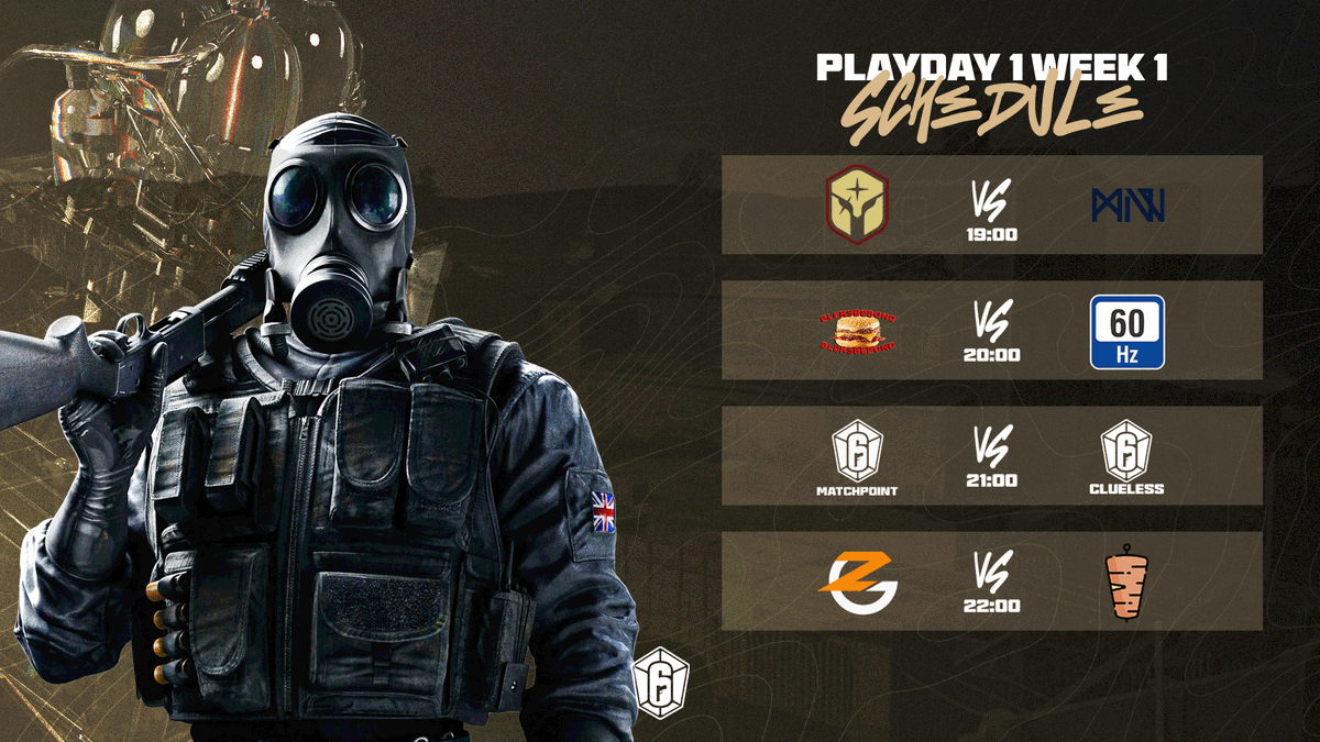 SCALDATE I MOTORI, INIZIA LA NUOVA STAGIONE⚠️

8 team intraprendono oggi il loro cammino verso la gloria 👑

Tutto questo dalle 19:00 su Twitch.tv/BeSerious_it

⬇️SONDAGGI #R6BeSerious