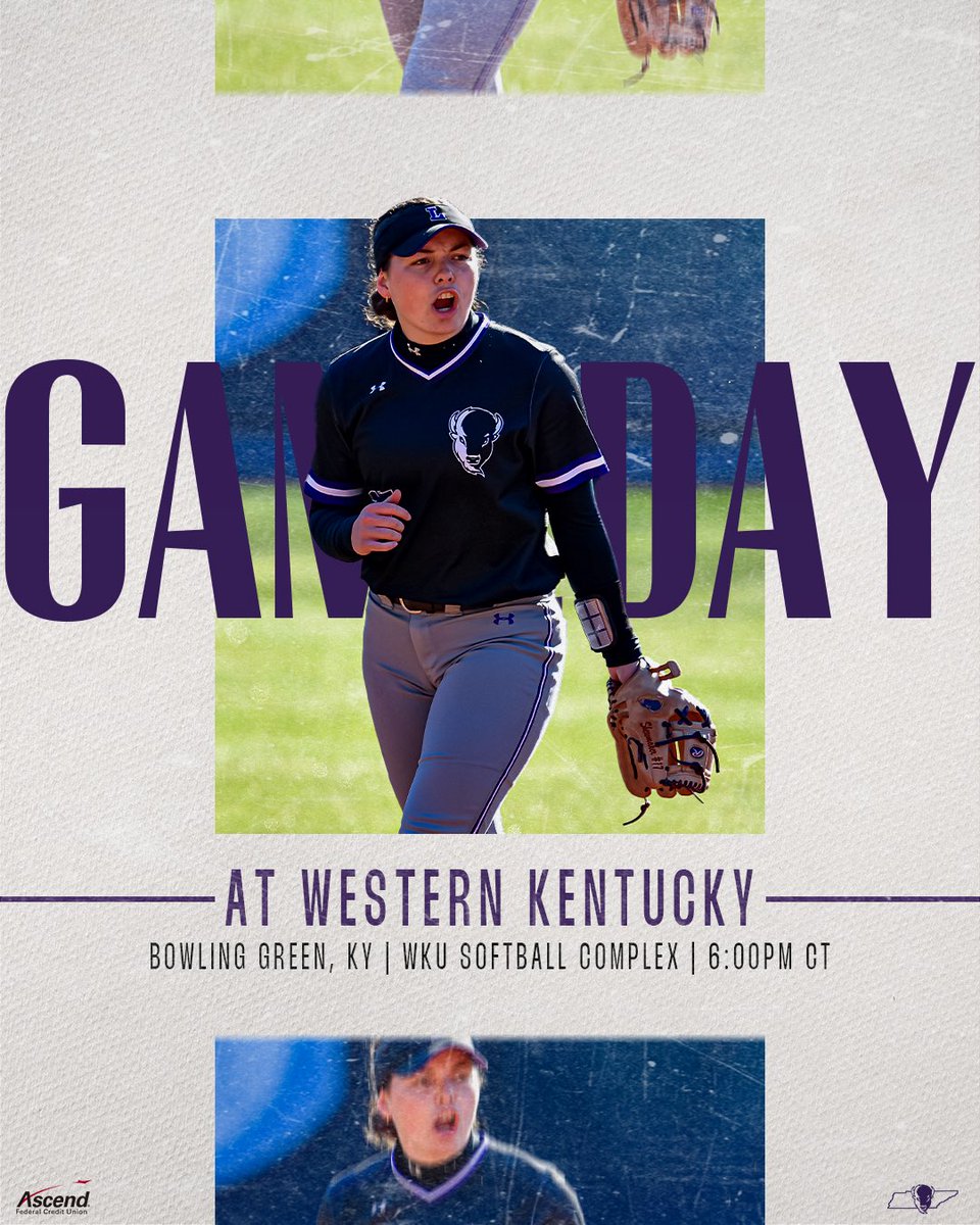 It’s 𝐆𝐀𝐌𝐄𝐃𝐀𝐘 in Bowling Green ‼️

Follow along ⤵️
🆚 Western Kentucky
📍 Bowling Green, KY
🏟️ WKU Softball Complex
⏰ 6:00pm CT
📊 bit.ly/43JMdmI
🎧 bit.ly/3xnKWFX

#IntoTheStorm ⛈️ | #HornsUp 🤘