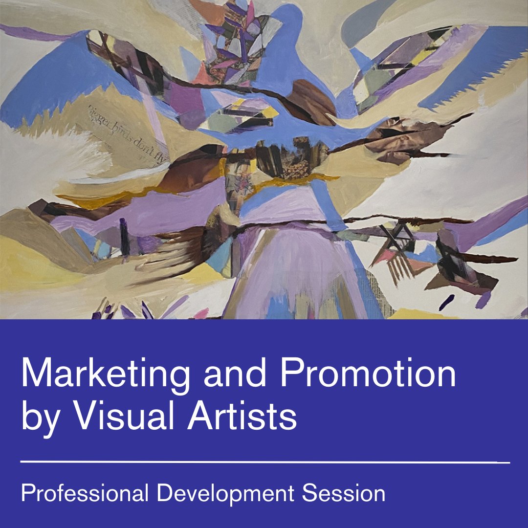How you market and promote yourself as a visual artist is imperative year round. This professional development session is now available as a recording, watch 'Marketing and Promotion by Visual Artists' here: l8r.it/bAkE