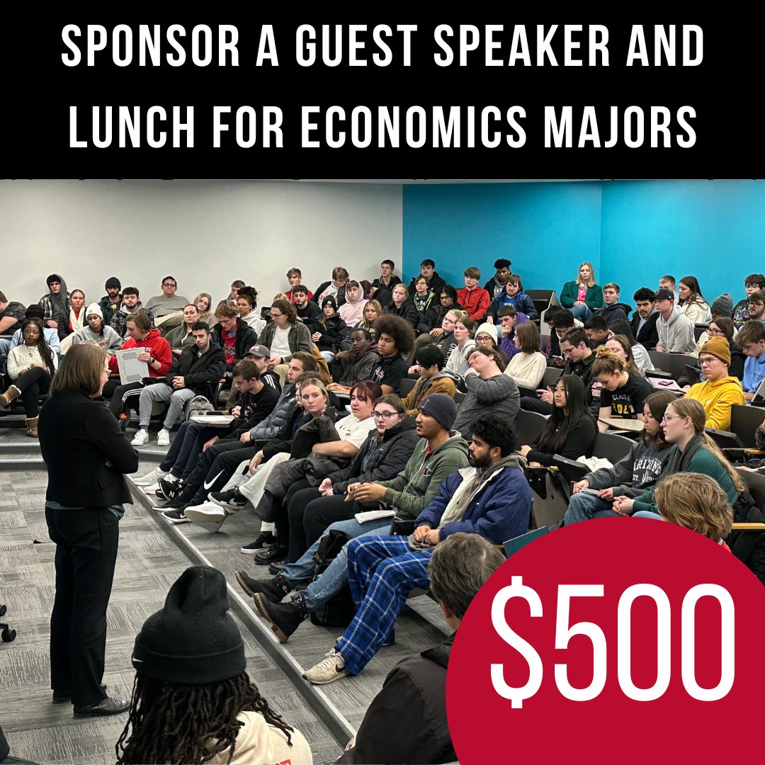 Economics Department (@bsuecon) on Twitter photo One Ball State Day is April 3rd!
Did you know for only $500 a Ball State student can sponsor a guest speaker and lunch for economics majors?
Visit oneballstate.bsu.edu/giving-day/835… to donate!
#oneballstate
<a href="/BSUFoundation/">BSU Foundation</a> One Ball State Day is April 3rd!
Did you know for only $500 a Ball State student can sponsor a guest speaker and lunch for economics majors?
Visit oneballstate.bsu.edu/giving-day/835… to donate!
#oneballstate
<a href="/BSUFoundation/">BSU Foundation</a>