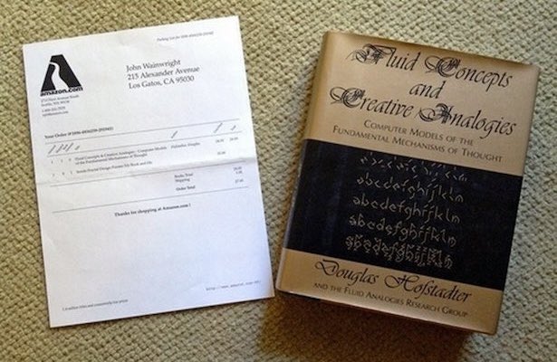JonErlichman's tweet photo. On this day in 1995: the first item was purchased on Amazon.

It was a book about artificial intelligence. https://t.co/RgaISlXuQG