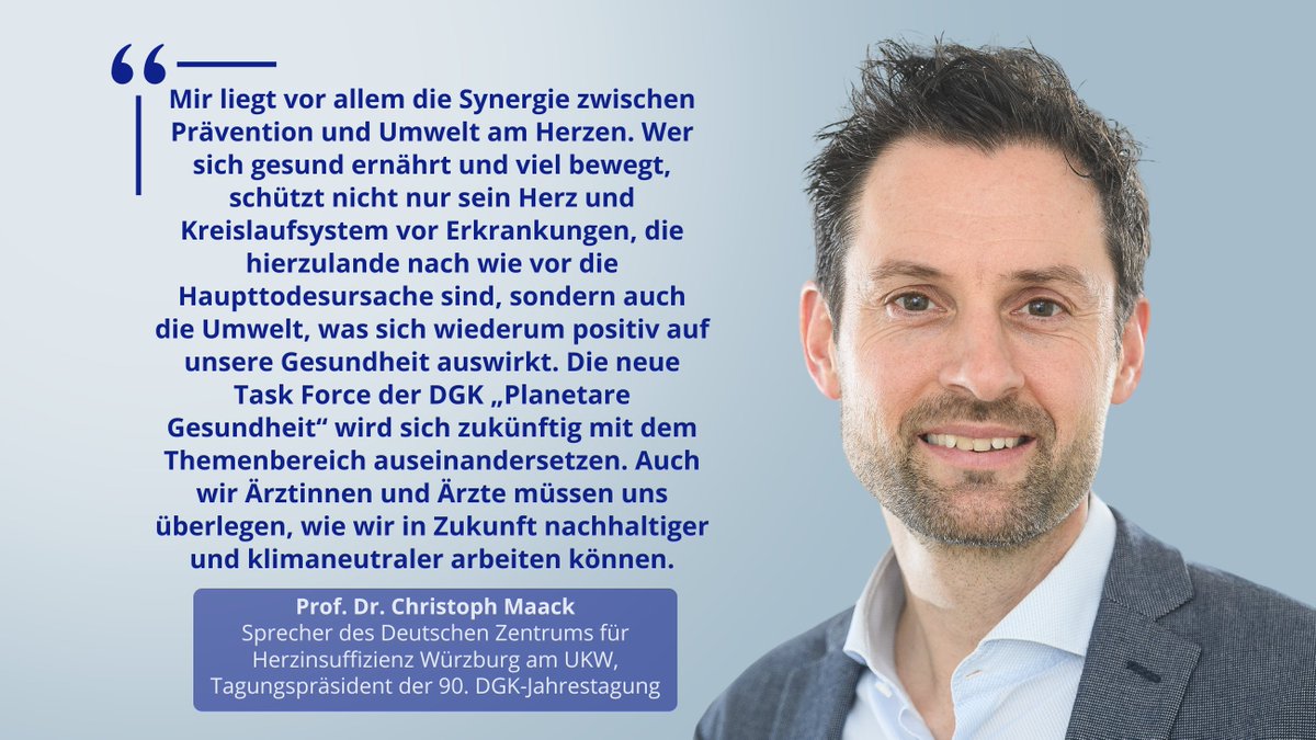 Heute startet die 90. #DGKJahrestagung mit @ChristophMaack @DZHI_Wuerzburg als Tagungspräsident. Zur Zusammenfassung seines Vortrags 'Schnittstellen in der kardiovaskulären Medizin' im Rahmen der Eröffnungs-PK der @DGK_org : herzmedizin.de/meta/presse/dg…