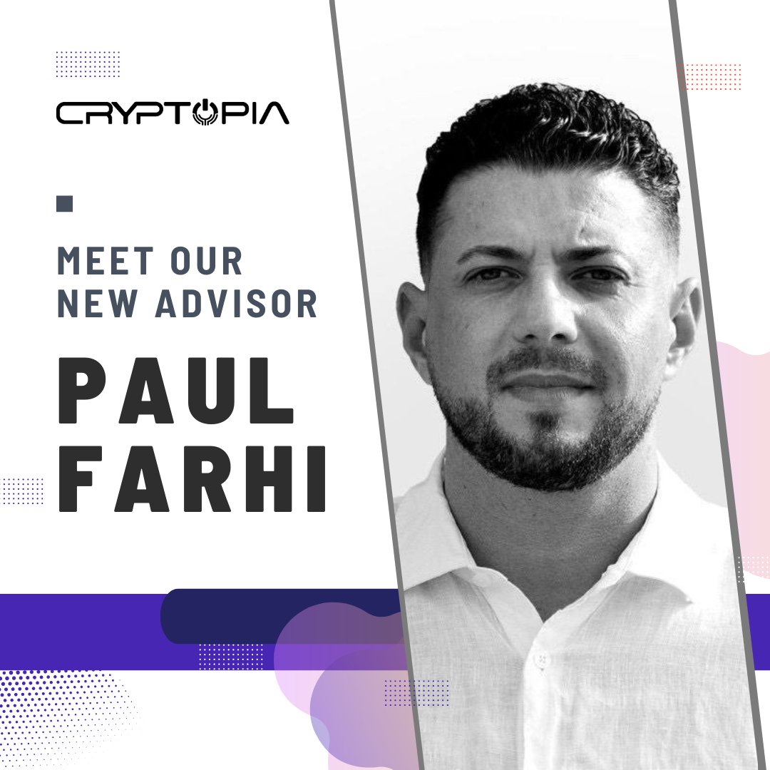 🚀 Cryptopia is thrilled to welcome @farhipaul1, CEO of Solidus @AITECHio , as our newest advisor! 💼 With a remarkable track record as the visionary behind AITECH Pad and the driving force behind AITECH Labs, Paul brings unparalleled expertise in blockchain technologies and…