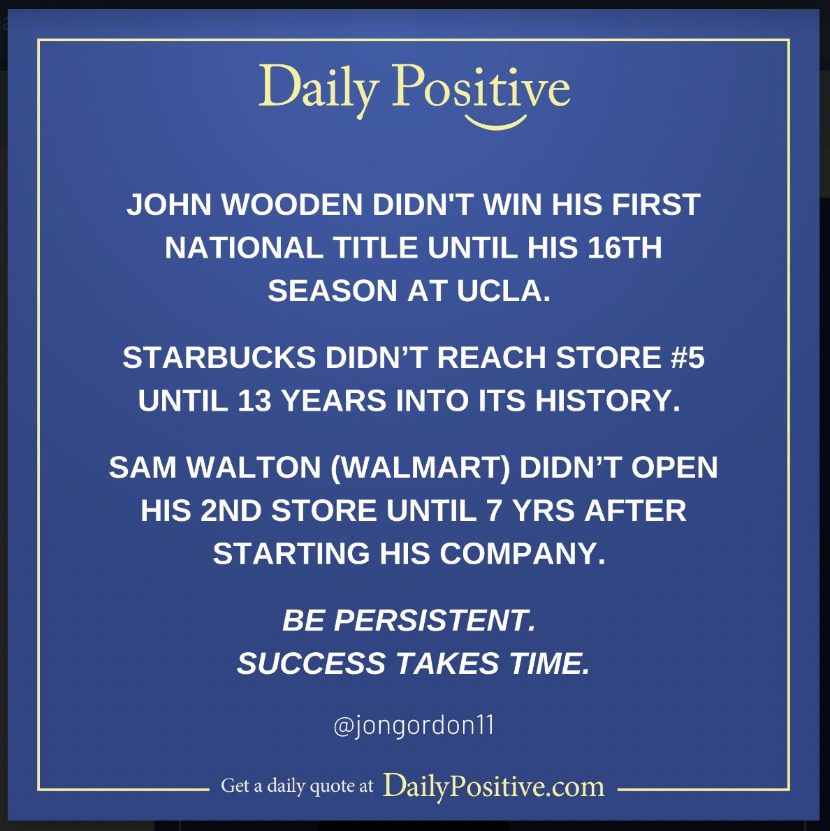 Schools' transformation cannot be achieved overnight; even when a school is on the right track, it takes time. Keep doing the right things every day.