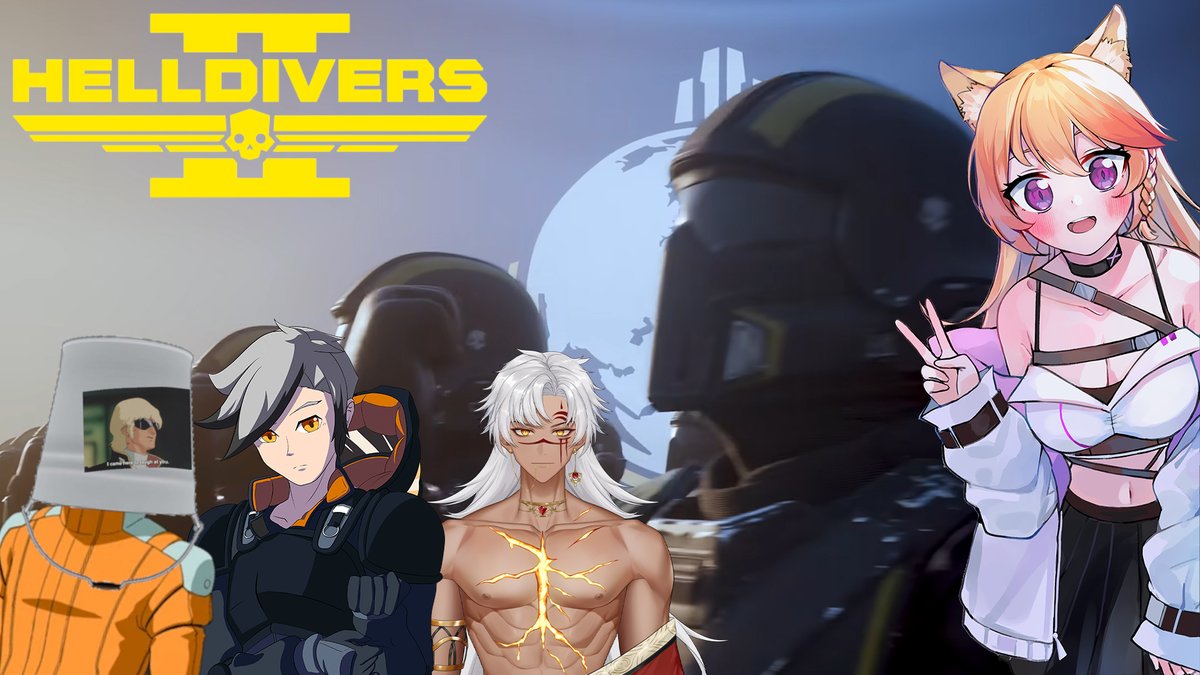 3rd April | 11:00PM (JST) / 10:00PM (GMT+8)

【Helldivers 2】
🔴  Streaming Soon!
⬇️  Link Below ⬇️
📺  Surely addicted sorry not sorry, back to expanding Super Earth! 

#FenrirLive | #Vtubers | #HELLDIVER2