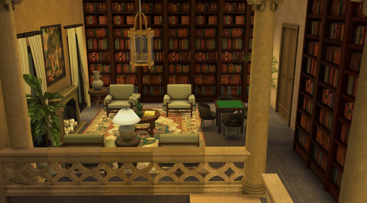 Willian10L's tweet photo. Palazzo Romano - library

 #thesims4 #sims4 #showyourbuilds #simscommunity #sims4cc #sims4screenshots #brasil #savefile #simblr #Tartosa https://t.co/YYl1nbAF5n