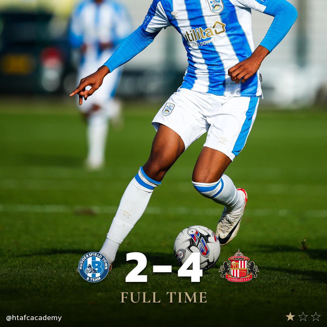 Defeat in West Yorkshire. #htafc | #YoungTerriers