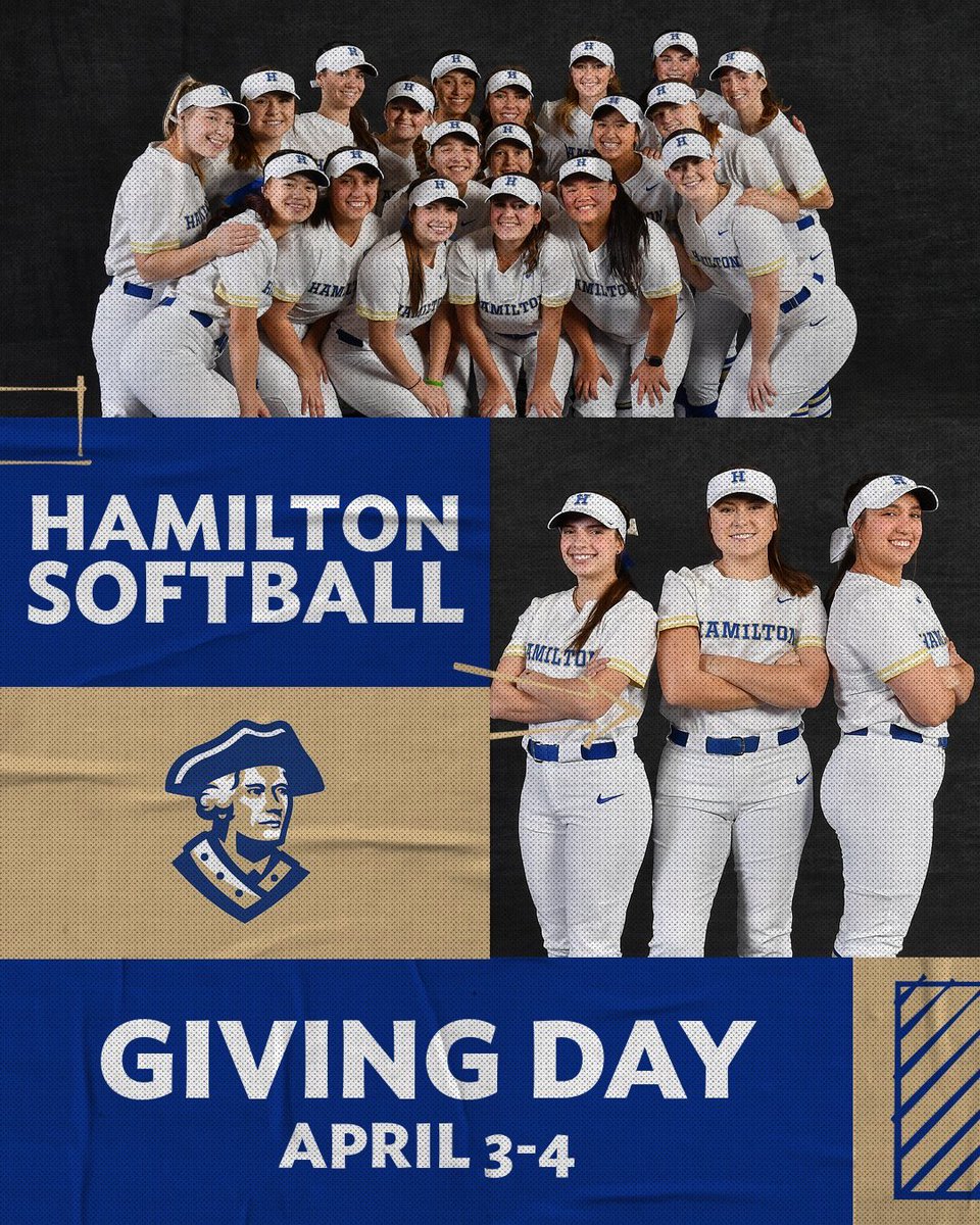 Day 1 of Give to Who You Love!! 💙🥎 To support Team 40 and the Hamilton Softball program you can head to the link in our bio and donate now!! We cannot thank you enough for the love and support so we can continue to do what WE LOVE! #OwnIt #PlayGreen #LetsGoBlue