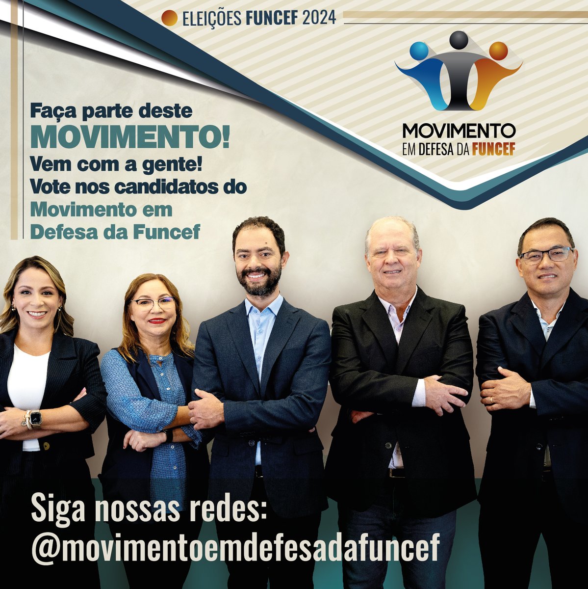 neivaribeirosp's tweet photo. Eleições FUNCEF 👇🏽
▪️ Vote 12 para: Leonardo Quadros - Diretoria de Administração e Controladoria
▪️ Vote 31 para: Conselho Deliberativo: Maria Gaia – Titular, Amanda Leite – Suplente
▪️ Vote 21 para: Conselho Fiscal: Wagner Ferreira – Titular, Mizaki Mitiue - Suplente https://t.co/uvxdPpA4VO
