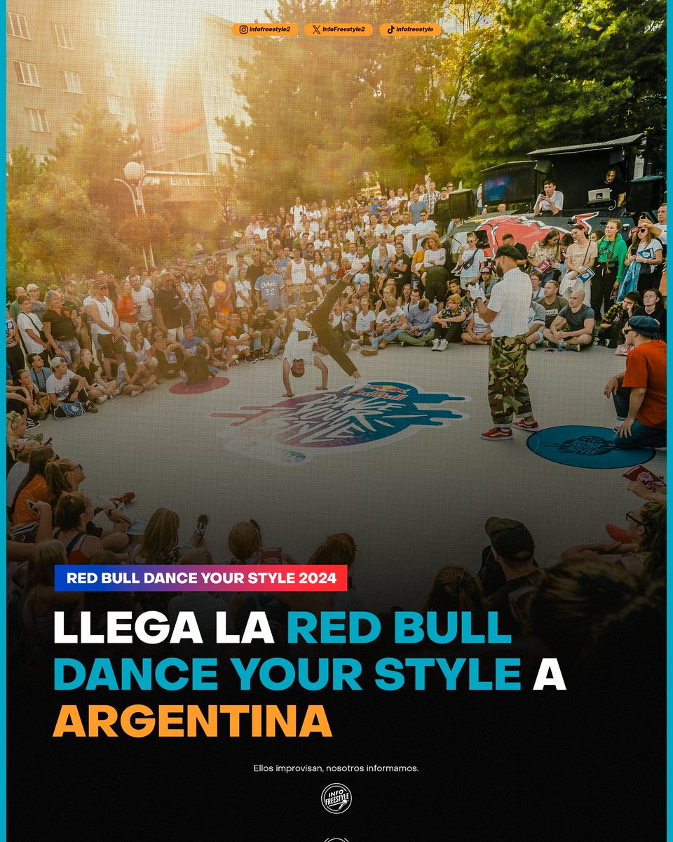 ¡Red Bull Dance Your Style en Argentina 🇦🇷! Red Bull Dance Your Style es una competición de baile urbano en el que los jueces son el público. Las melodías impredecibles, desde los grandes éxitos hasta los clásicos de siempre, encienden la pista de baile y desafían a los…