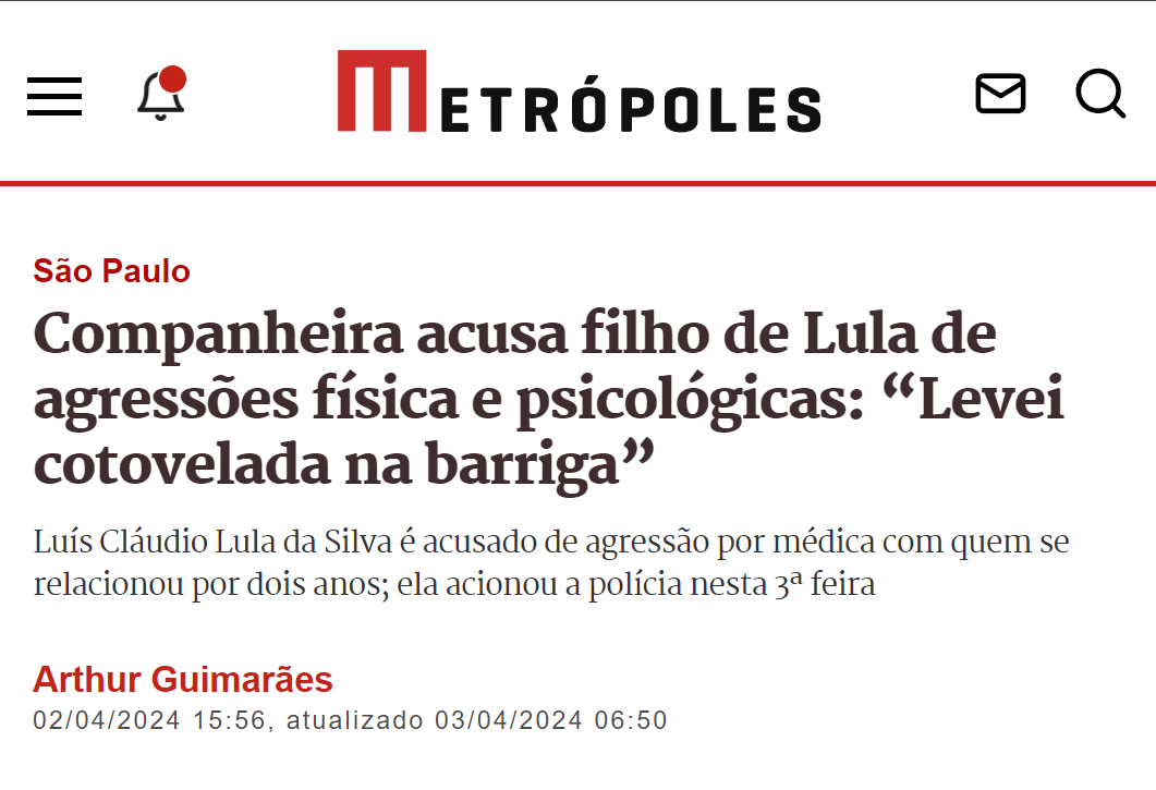 KimKataguiri's tweet photo. > Cadê as páginas de fofoca, como a Choquei, que adoram acusar e denunciar casos assim?
> Cadê Boulos e Tabata, supostos defensores da pauta feminina, que precisam do Lula na eleição pra prefeitura?
> Cadê a Ministra da Mulher e o Ministro dos Direitos Humanos?
> Cadê aquela histeria típica de diversos parlamentares da esquerda para sair denunciando casos de violência contra a mulher?
> Cadê?