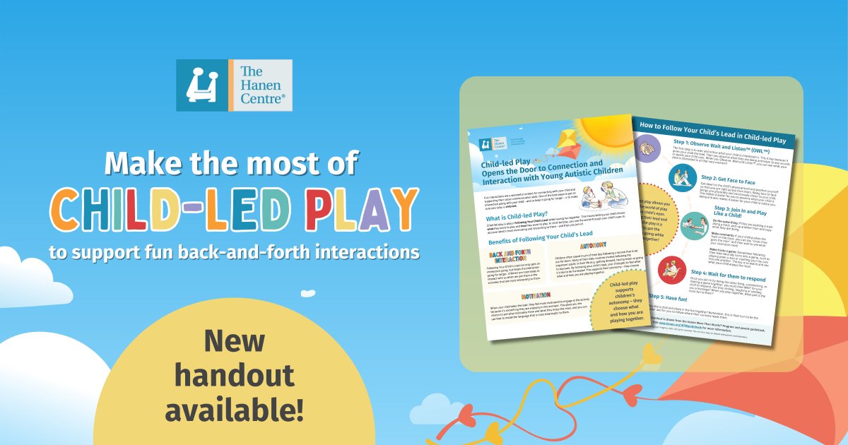 What’s the best kind of play for encouraging connection and interaction for young autistic children? Child-led play! This Autism Month, we’re raising awareness about the power of child-led play to get interactions started – and to keep them going for longer – with young autistic…