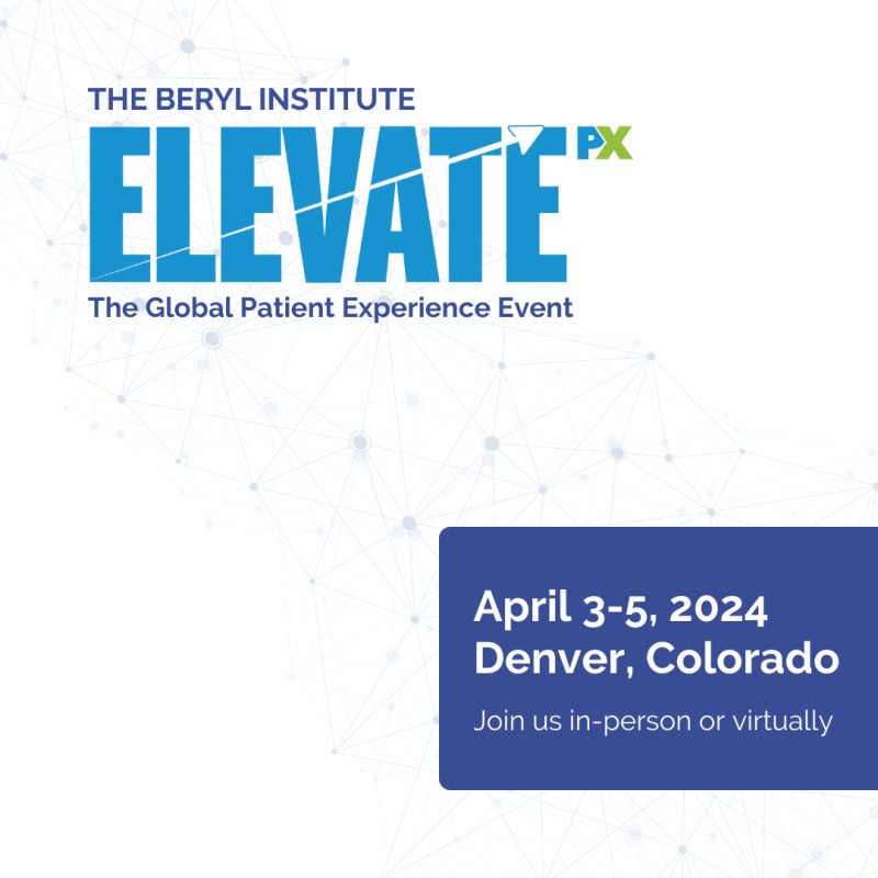 We're thrilled to be part of @BerylInstitute's ELEVATE PX conference, which starts today! If you're at the conference, visit the Gold Foundation exhibitor table to chat with Michelle Sloane, Director of Program Initiatives. We look forward to connecting! web.cvent.com/event/7daae635…