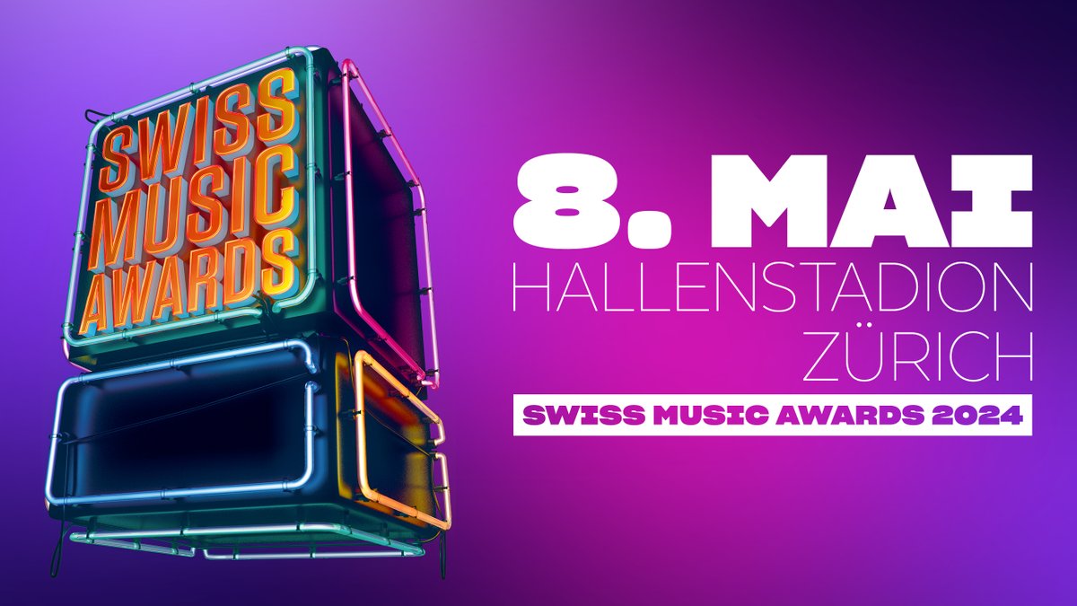 eyevipcloud's tweet photo. Die Swiss Music Awards setzen im Bereich Einladungs- und Teilnehmermanagement  auf eyevip.
Die Verleihung des grössten Musikpreis der Schweiz findet am 8. Mai im Hallenstadion Zürich statt🤩.
Als Partnerin verlosen wir Tickets für Dich und Deine Begleitung https://t.co/Do6irSTtp6 https://t.co/GzkgmdhLAm