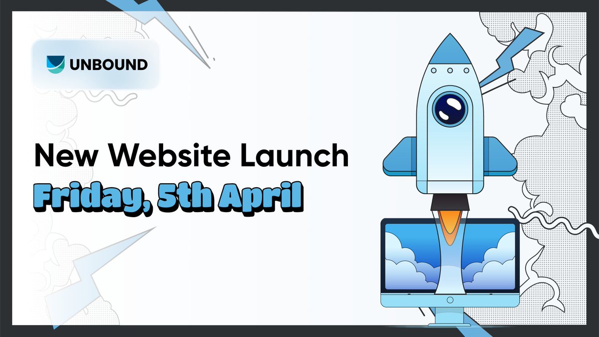 Unbounders, our brand new website is set to launch this Friday, April 5th! Get ready to explore the enhanced features and offerings of #UnboundFinance. Stay tuned for the big reveal! #WebsiteLaunch 🚀