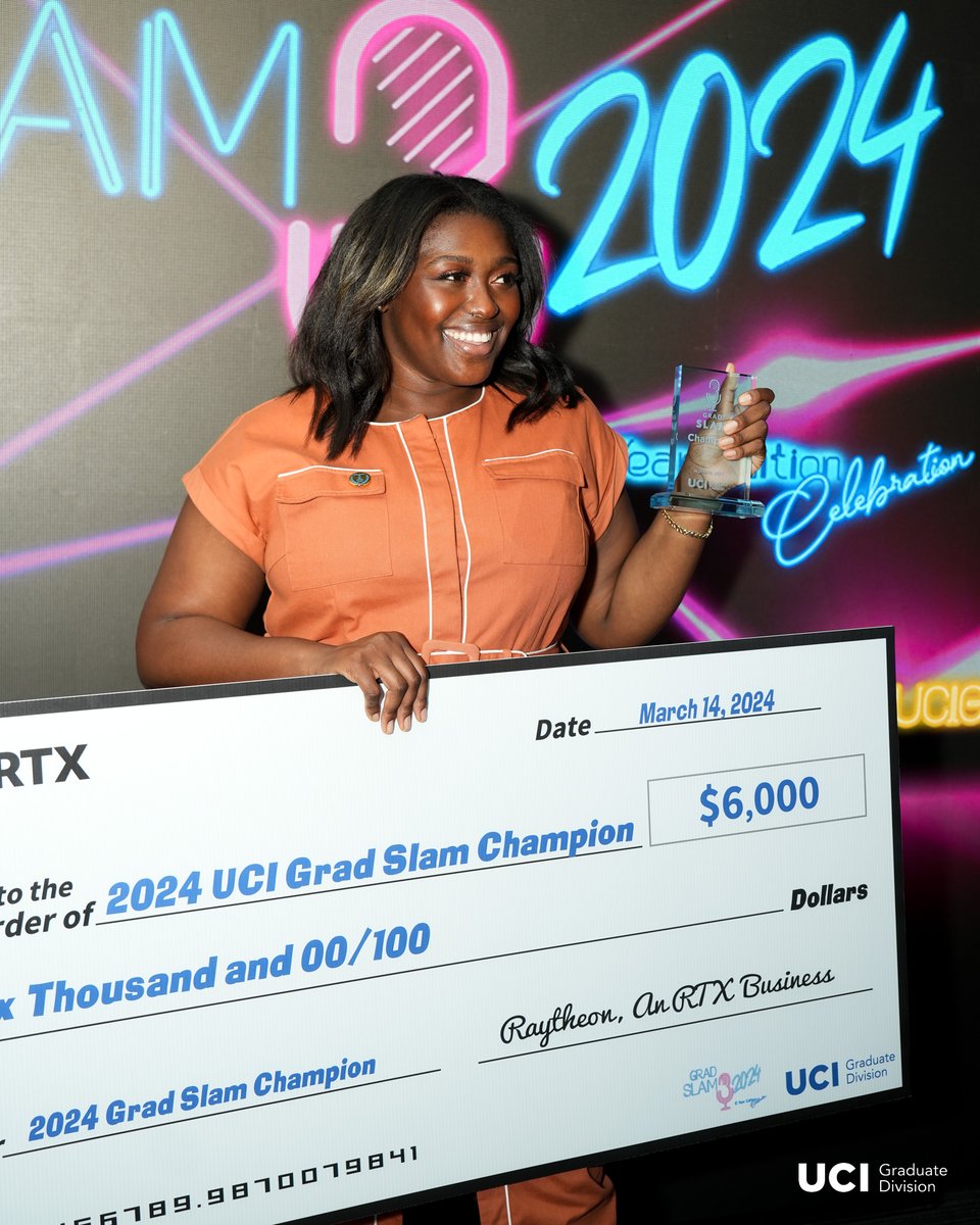 We are ONE MONTH AWAY from the systemwide Grad Slam Finals! Mark your calendar to watch our @UCIrvine Grad Slam champion, Onwodi Ifejeokwu, compete! 🗓️ Fri., May 3rd ⌚ 10:30am 📺 Watch live at: gradslam.universityofcalifornia.edu #GradSlam #UCIGradLife @uofcalifornia