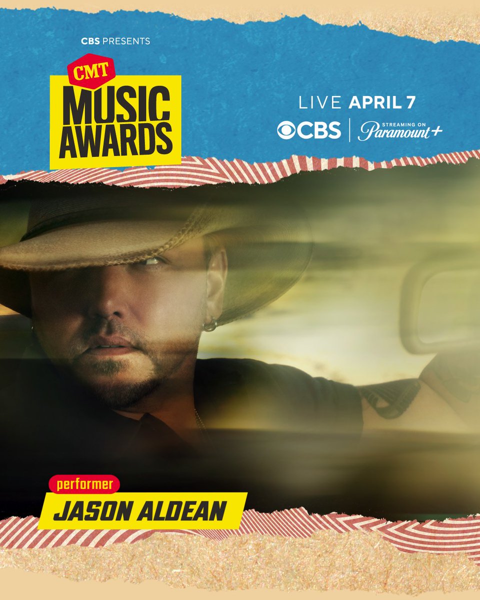.<a href="/Jason_Aldean/">Jason Aldean</a> is returning to the #CMTAwards stage with a performance you can't miss! 🎤🎵 

It's all happening Sunday at 8/7c on <a href="/CBS/">CBS</a>!
