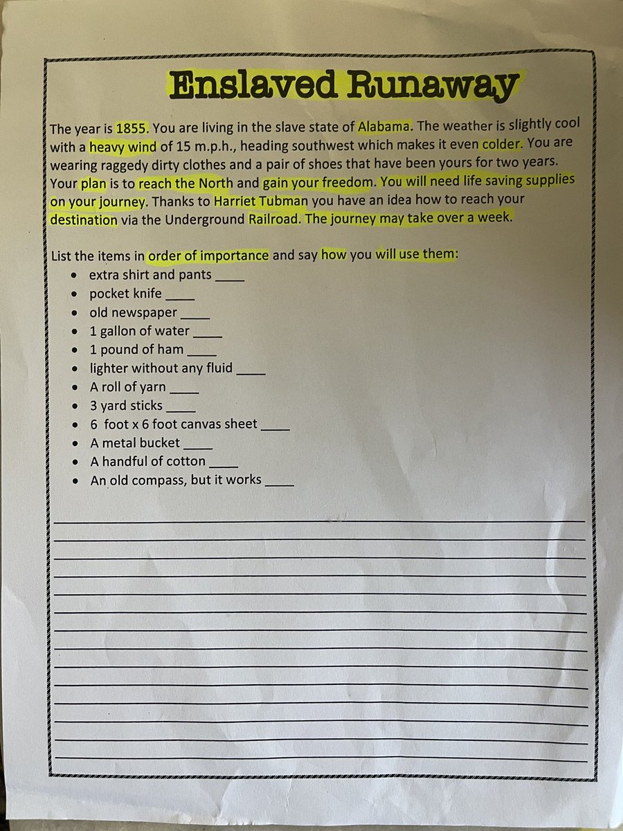 MadeenDJ's tweet photo. @LAUSDSup @KTLA @ABC7 @KarenBassLA Wondering what my daughter is learning from this assignment? https://t.co/6fIxvsJ0Y3