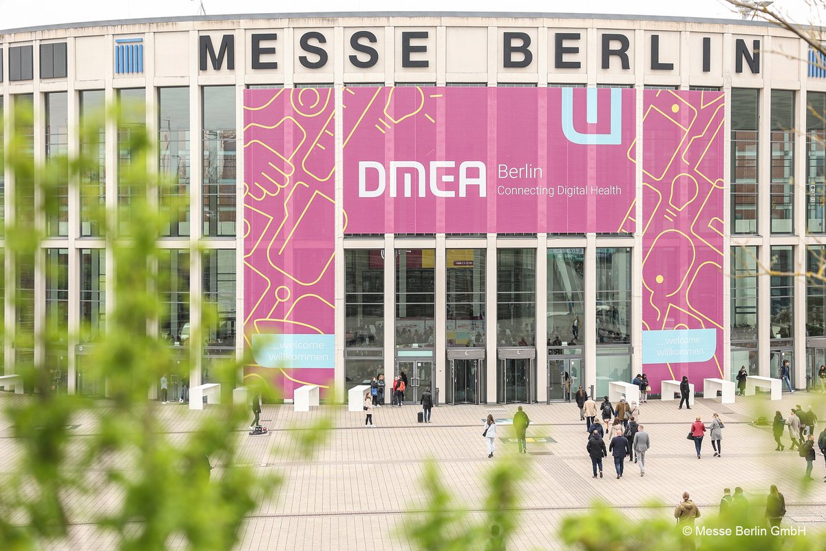 #savethedate: Vom 9. – 11. April 2024 sind wir auf der #DMEA24 in Berlin! Wir freuen uns auf Sie! Sie finden uns hier: Halle 6.2 | A-108.