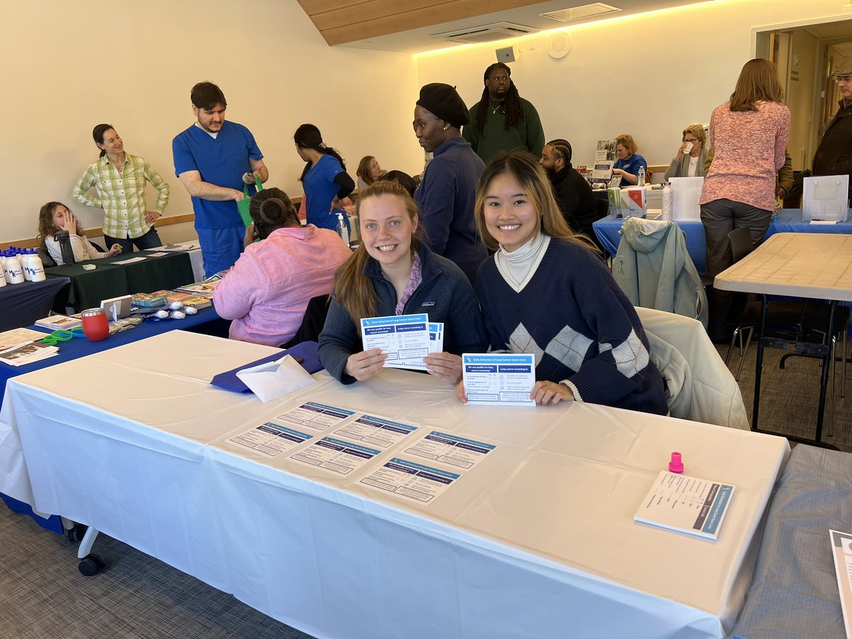 On Saturday, our #Boston team shared #lungcancer #screening resources at the inaugural @CityofMedford Health and Wellness Fair!! We had an incredible time meeting community partners and raising #lungcancerawareness!!