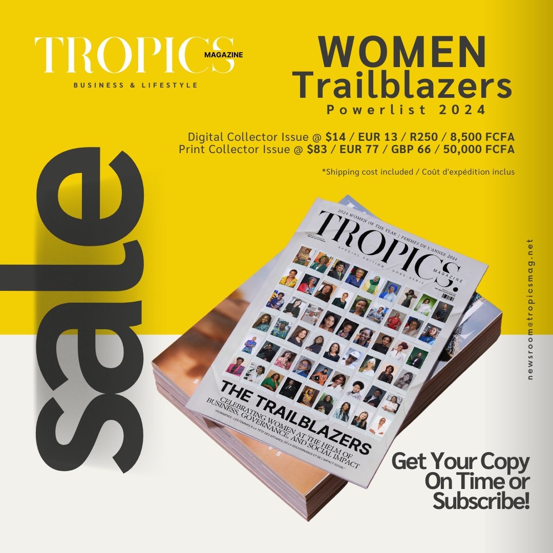 NEW | Celebrate the strength of 250 exceptional women in #TropicsMagazine's 'Women Trailblazers' issue! Order your copy now to be inspired by their incredible stories. Don't miss out on this inspiring edition! bit.ly/3Ts4FNe #TropicsTrailblazers #TropicsWomenOfTheYear