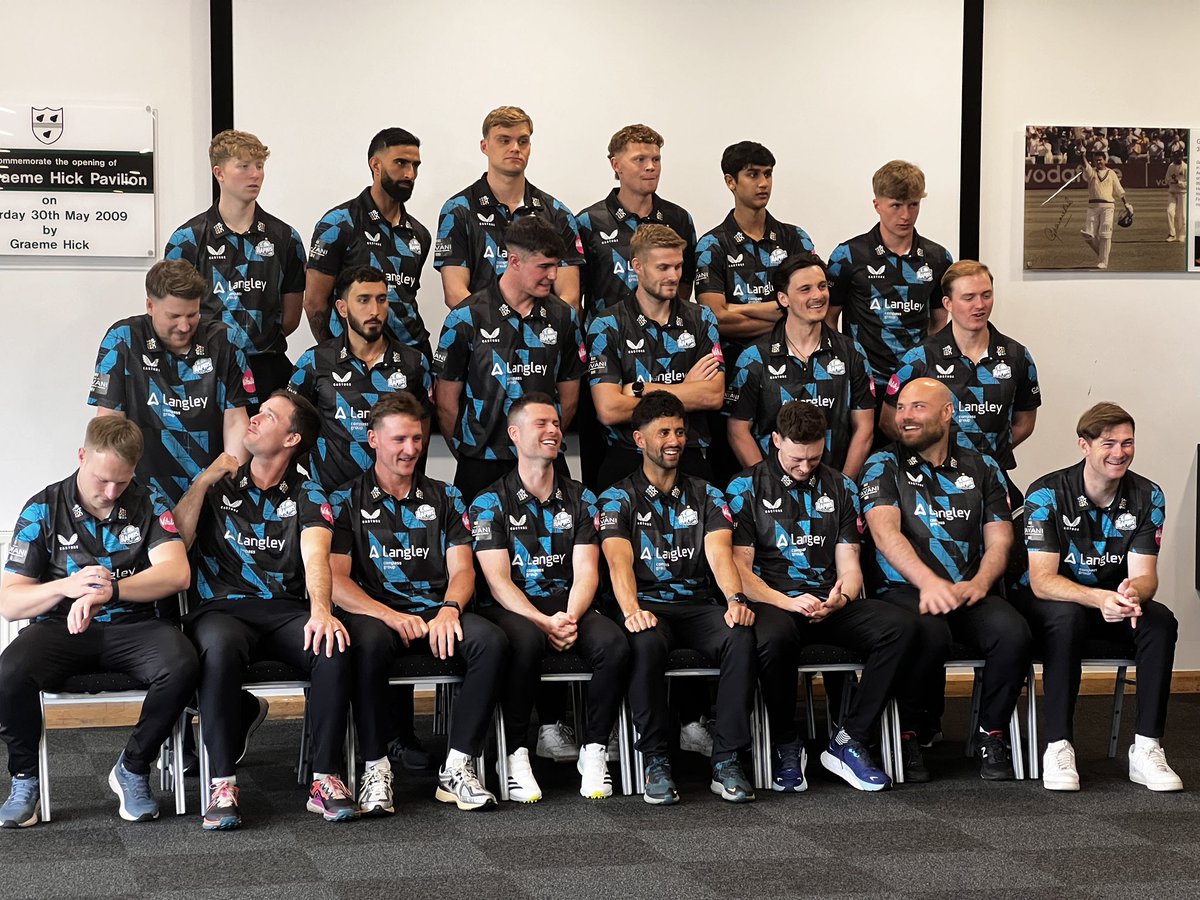 Great fun today hosting @WorcsCCC Media Day. Lots of fun and camaraderie at New Road as the squad prepare for life in Division One #countycricket