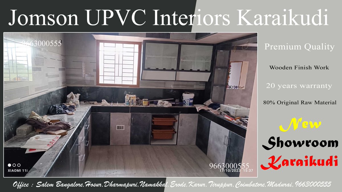 pvc_interiors's tweet image. Balabharathi jomson interiors jomson brand 20 years warranty price detail call 9663000555 pvcinteriors.com #upvcmodularkitchen #spcmodularkitchen #pvcmodularkitchen #upvcwardrobedesign #spcwardrobedesign #pvcwardrobedesign #jomsonspckitchendesign #upvctvshowcasedesign