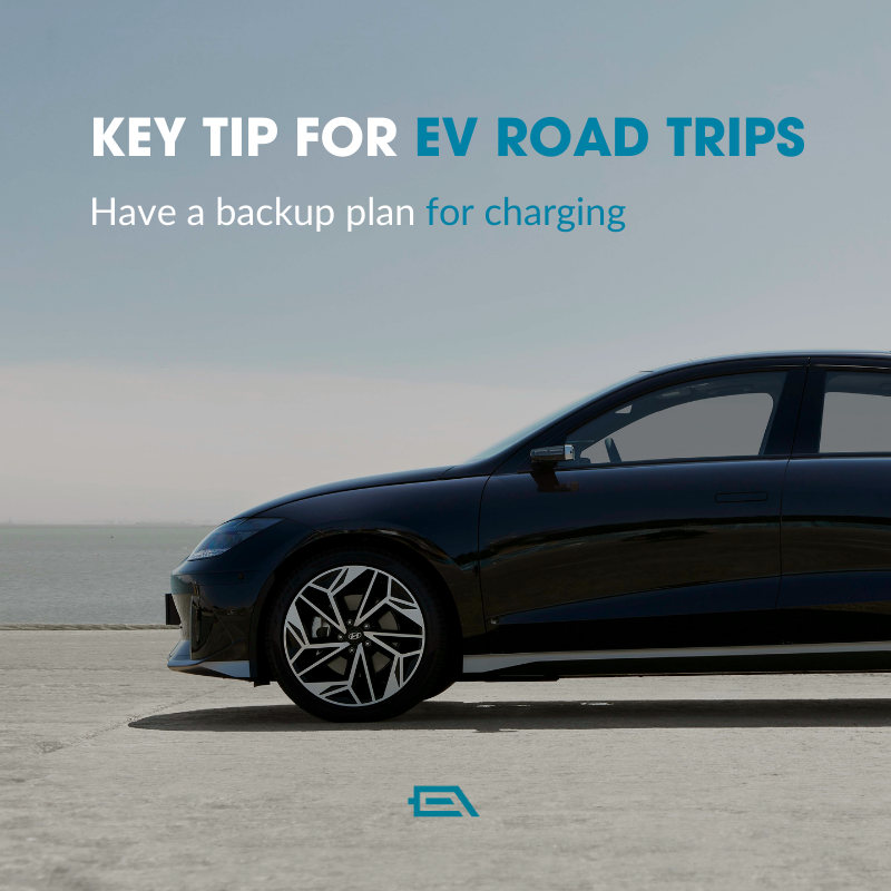 🗺️⚡️Planning an EV road trip? Start by using a basic electric car road trip planner. Apps like PlugShare offer user-generated maps of public chargers, helping you sketch out a route based on your car's charging connector and range. #EVroadtrip #ChargingPlanning #BackupPlan