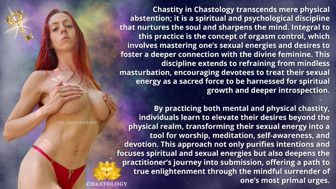 Is your path of submission a reflection of your innermost desires? @Chastology teaches you that surrendering