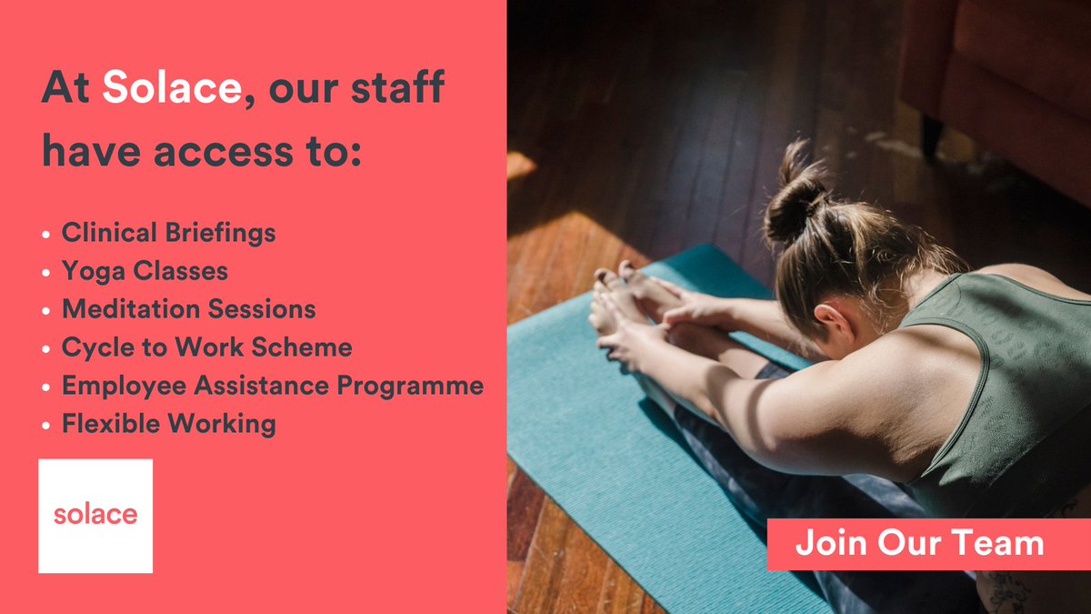 We take great pride in our commitment to ensuring the wellbeing and continuous development of our staff.

As part of this commitment, we have lots to offer as an employer! Click here to view all our vacancies bit.ly/solacewajobs

#SolaceJobs #CharityJobs