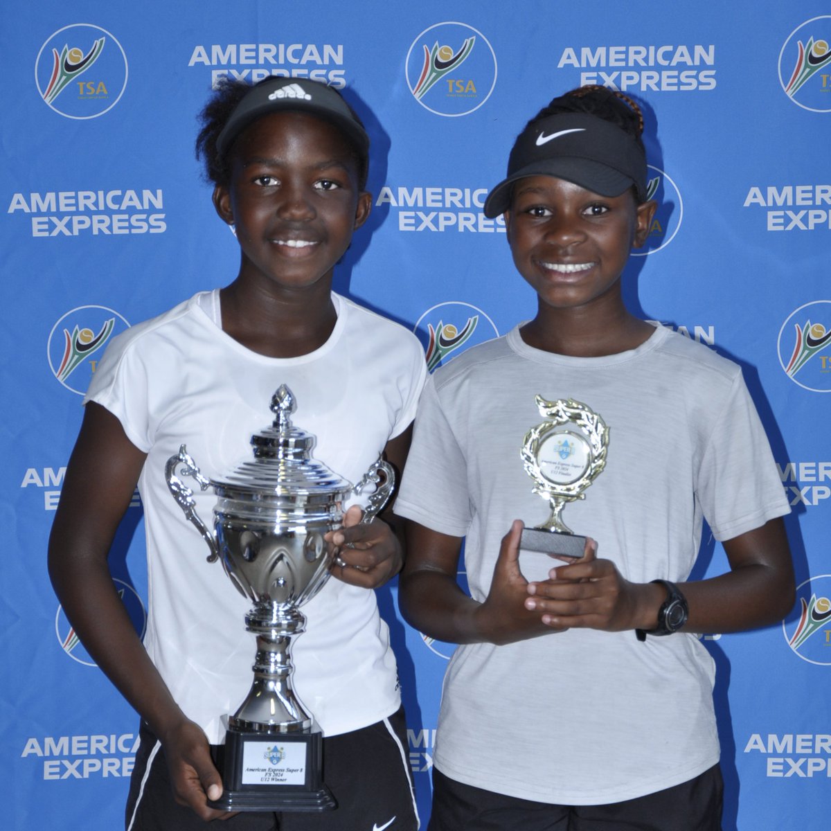 The Free State leg of the @AmericanExpress Super 8 series reached an exciting conclusion after five days of action-packed tennis in Mangaung. The event showcased some of SA’s top rising tennis talents, with Reuben De Klerk and Jessica Schilz claiming the men's and women's titles.