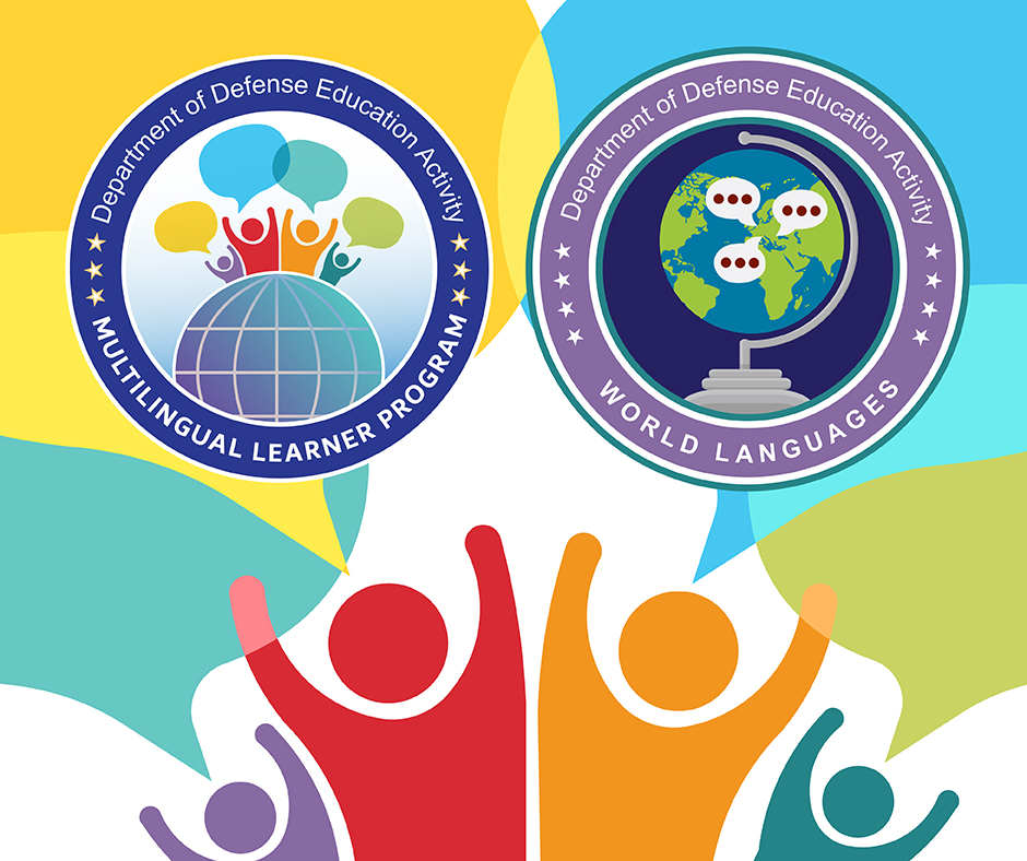 🌍In April #DoDEA celebrates #MultilingualAdvocacy Month! Embracing language diversity & empowering students for a global future! 📚🌟 #LanguageMatters 🗣️🌎