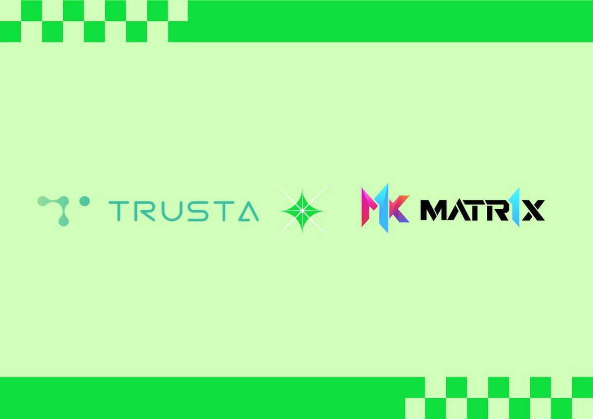 TrustaLabs's tweet image. 🔥We’re thrilled to announce a strategic partnership with @Matr1xOfficial ! 🚀
 ⌛️$MAX #Airdrop is on fire!

The latest season also brings Matr1X benefits to all Trustas:

📜Eligibility Criteria:
-Any chain with MEDIA Score greater than 20
-Navigate to the Matr1x event page and…