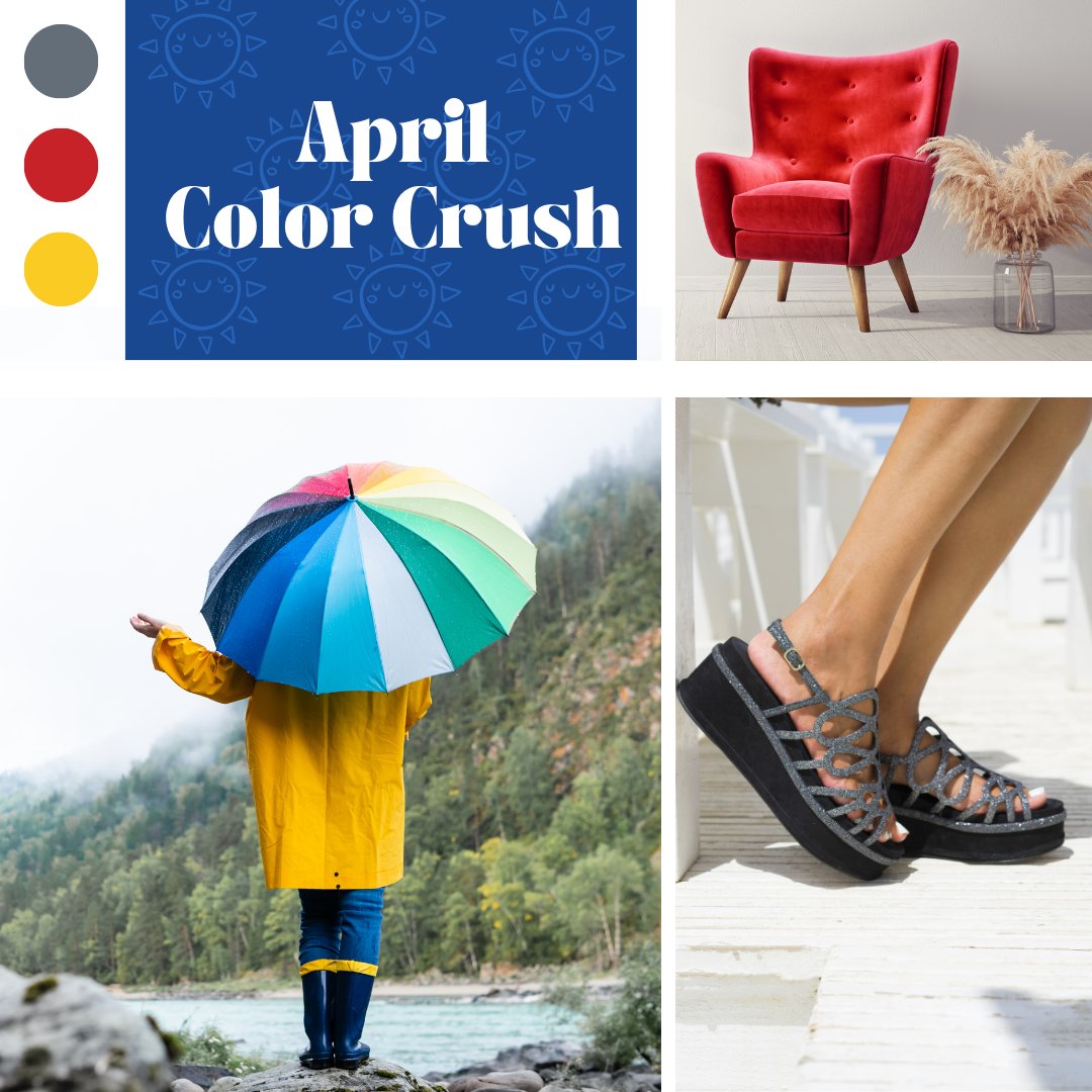 Swing by your local Wabash Valley Goodwill store and add a pop of color to your world this April! #GoodwillGoodDeal #WVGoodwill #ColorTrend