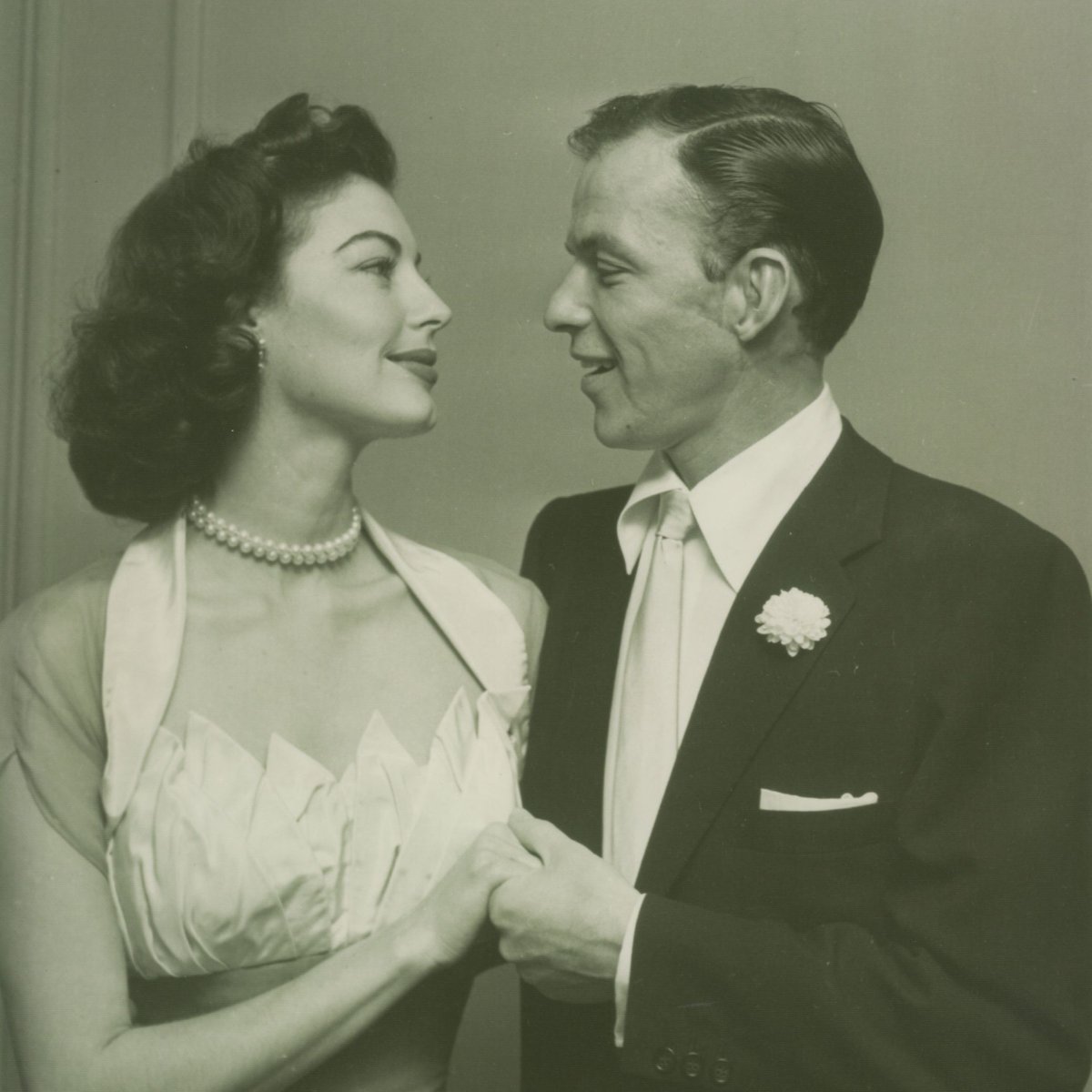 You may notice a sweet, familiar voice following you in the galleries… music from Frank’s personal acetates playing in the galleries, now! #AvaGardner #FrankSinatra #MGM100 #VisitJoCo #TCMParty