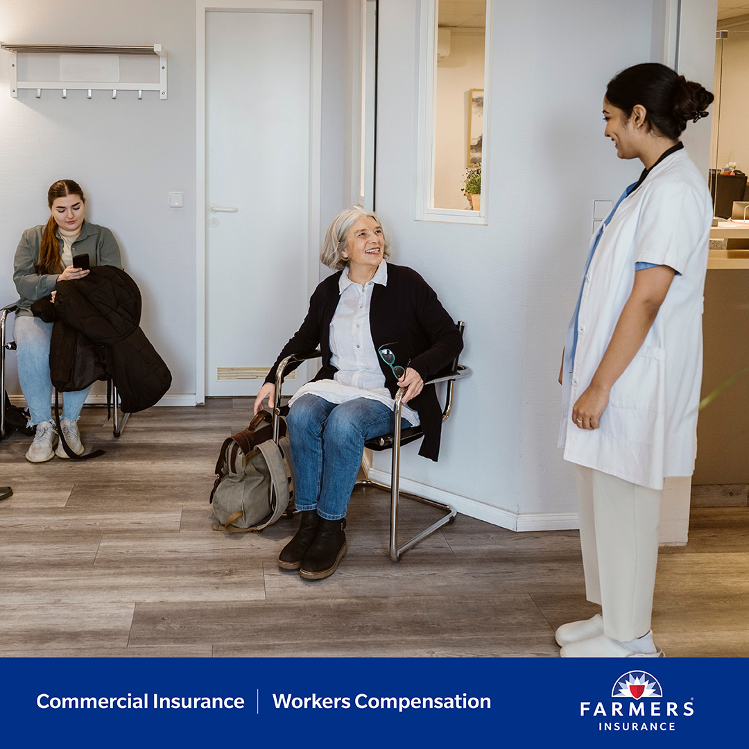 Sam_Farmers's tweet image. Injured employees? The latest in medical care software will help the Farmers Care team of occupational doctors, urgent care centers and hospitals to guide your employee’s treatment and, if needed, hospitalization.