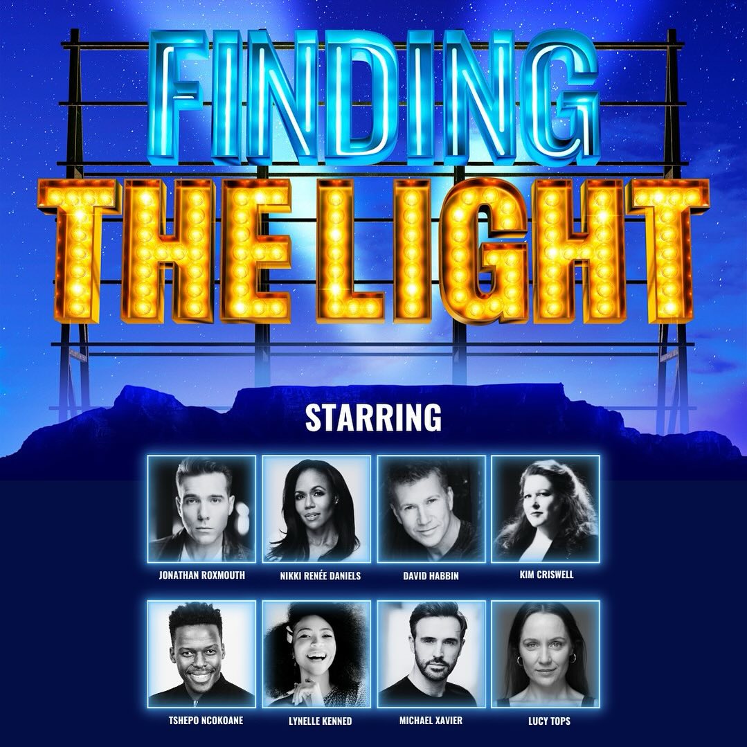 FINDING THE LIGHT - AN EVENING WITH MUSICAL THEATRE STARS In two weeks, our stage will be graced by this assembly of supreme local and international Musical Theatre talent in aid of The Kolisi Foundation in FINDING THE LIGHT. Book now: webtickets.co.za/v2/Event.aspx?…