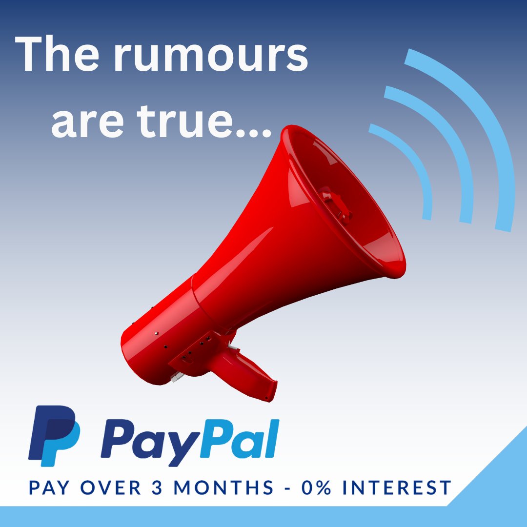 All the rumours are true... #buynowpaylater #payin3 #paypal #roofingkitsdirect