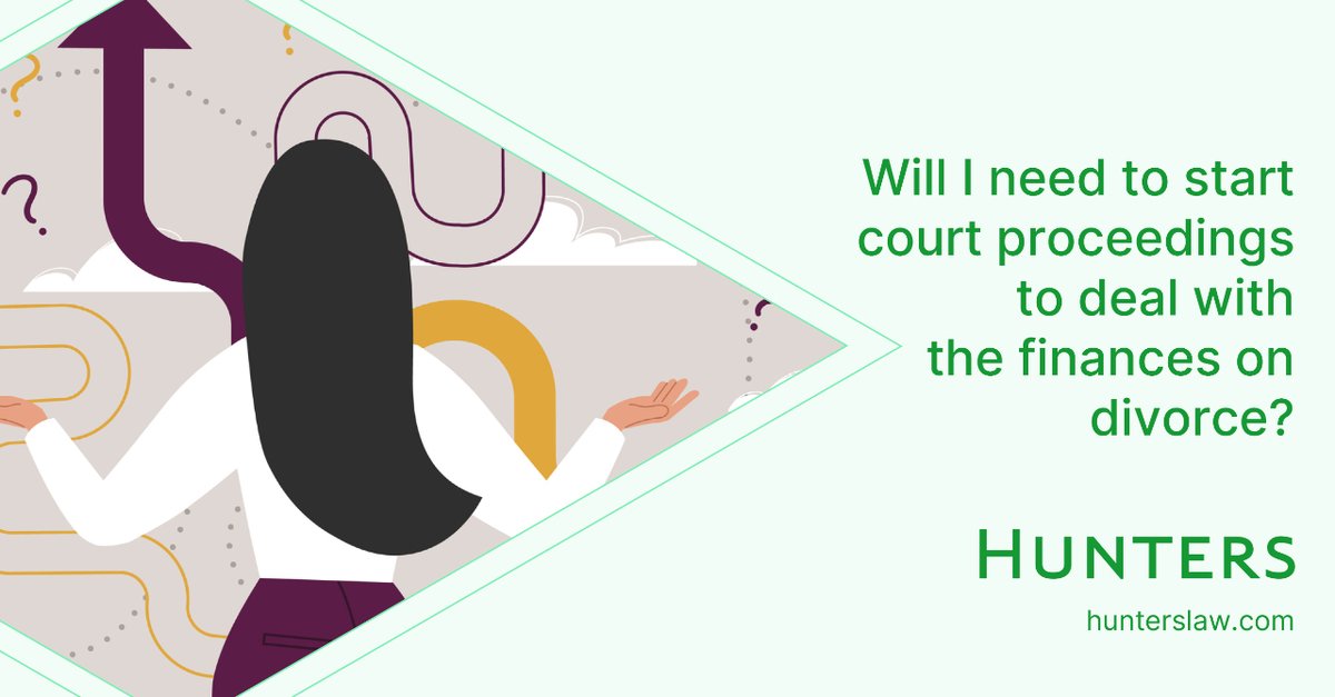 Will I need to start court proceedings to deal with the finances on divorce? i.mtr.cool/ifyshsahsr #FamilyLaw #CollaborativeLaw #Divorce