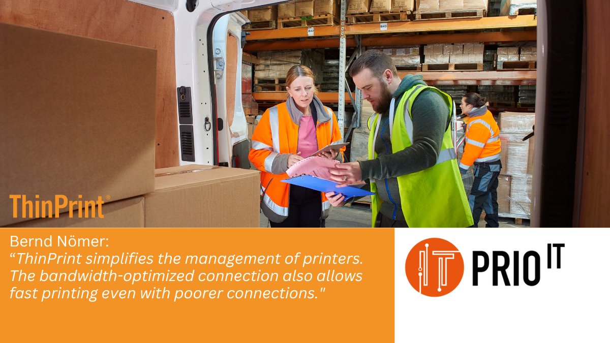 🚚🖨️Keep your logistics running smoothly, no matter where! Discover how ThinPrint makes printing delivery notes at remote locations a breeze, ensuring your operations stay efficient and on track. 🌟✈️ thinprint.com/en/resource/si…
#Logistics #RemotePrinting #ThinPrint