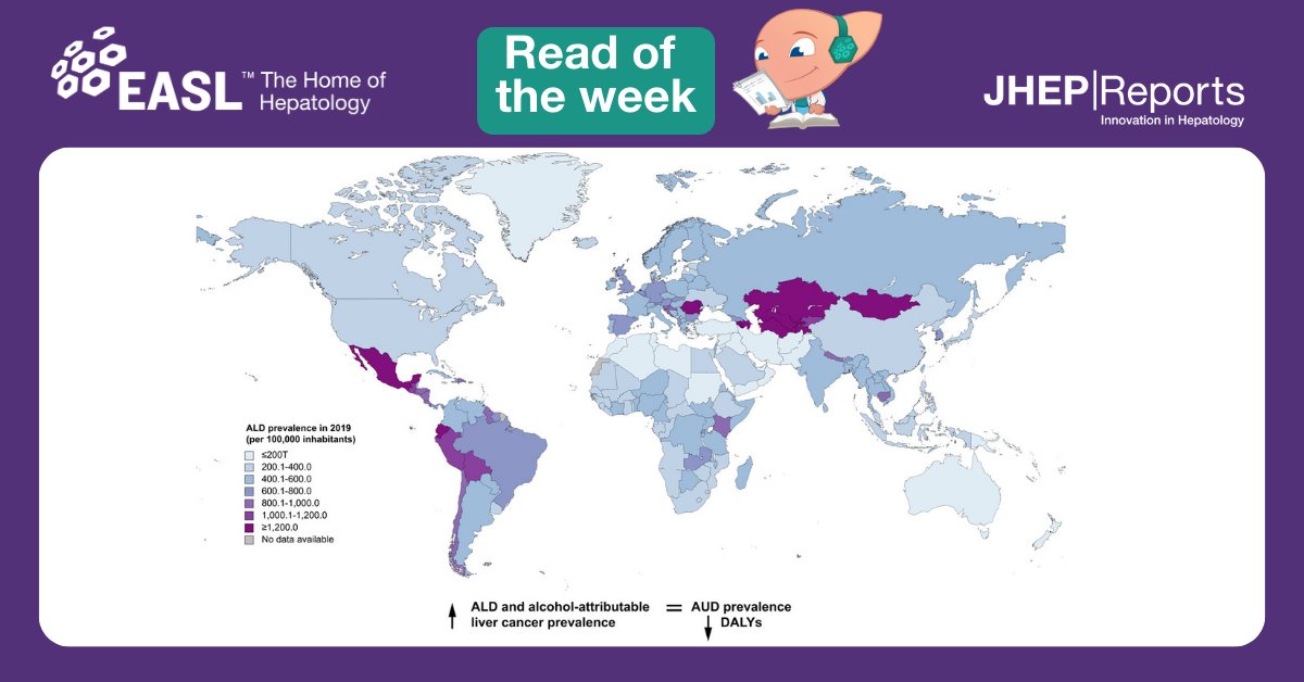 Today’s #readoftheweek📚 highlights the increased prevalence of ALD in the elderly, with a burden of AUD comparable with that in the overall population. Read here this 🔓 #openaccess @JHEP_Reports article: jhep-reports.eu/article/S2589-… 🙏 @pojsakorndan, @karnjuve, @juanpabloarab,…