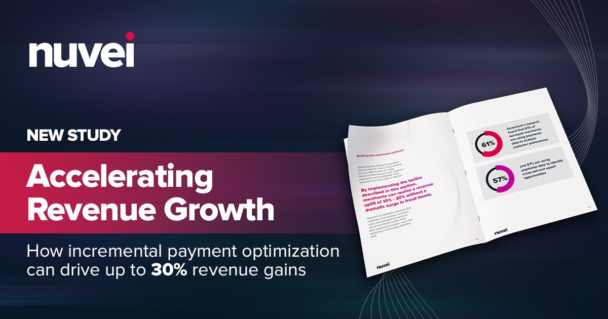 Harness the power of payments: Companies recognizing payments as strategic see up to 30% revenue gains 📈 Are you one of them? Download our study here: pages.nuvei.com/accelerating-r…