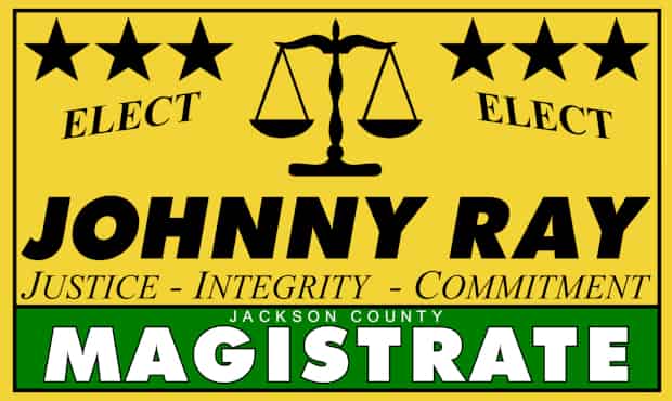 Campaign Spotlight:  John “Johnny” Ray For Magistrate 

Show your support for Johnny: ow.ly/eEWr50QHMvA

#Crowdpac #CampaignSpotlight  #LocalElections #JacksonCounty #WV #Justice #Integrity #Commitment