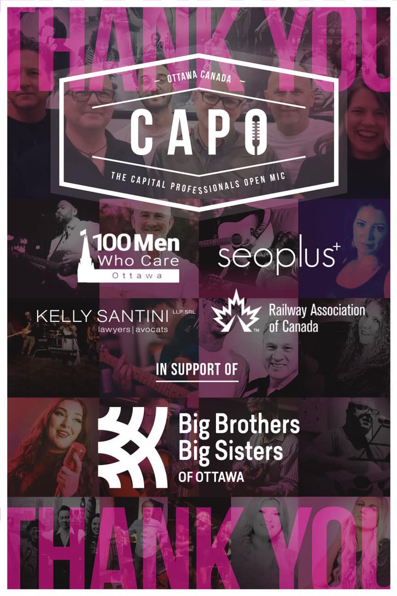 Kelly Santini LLP is thrilled to announce our sponsorship of CAPO - the Capital Professionals Open Mic! Join us in supporting this fantastic event in aid of Big Brothers Big Sisters of Ottawa.