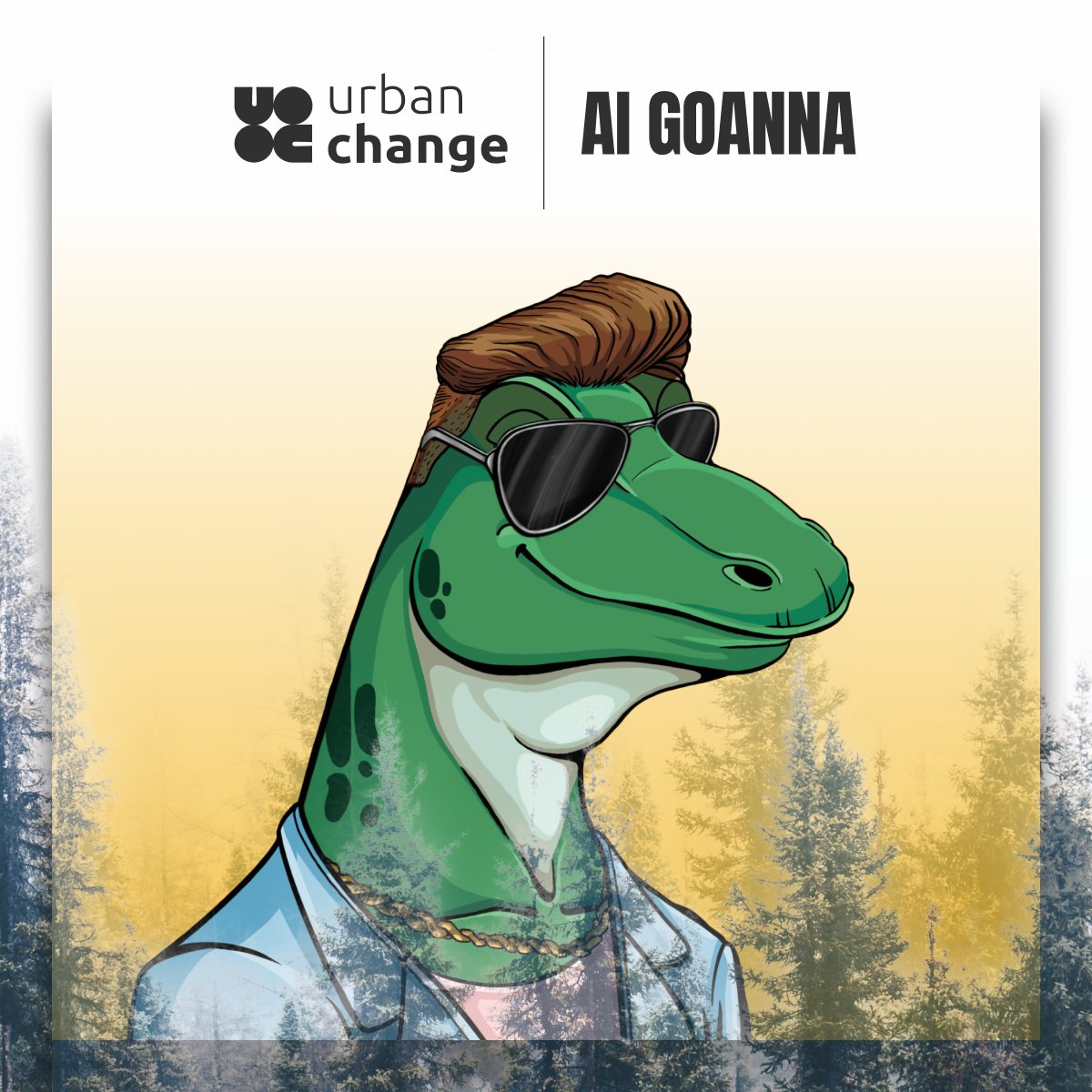 GM fam, what a lovely day! Let's go outside for a TREE HUGGING GIVEAWAY 🤗🌳 @al_goanna <> @UrbanChange_ Crazzy Raffle 🦎X4 #MvZ + X3 Forest Folk #NFTs 1️⃣ Get the app 👉 bit.ly/get-uc-goanna 2️⃣ Grab a Raffle 🎟 3️⃣ 💙, RT, Tag 3 frens Each 🎟>> one🌳 planted with @treefund_io