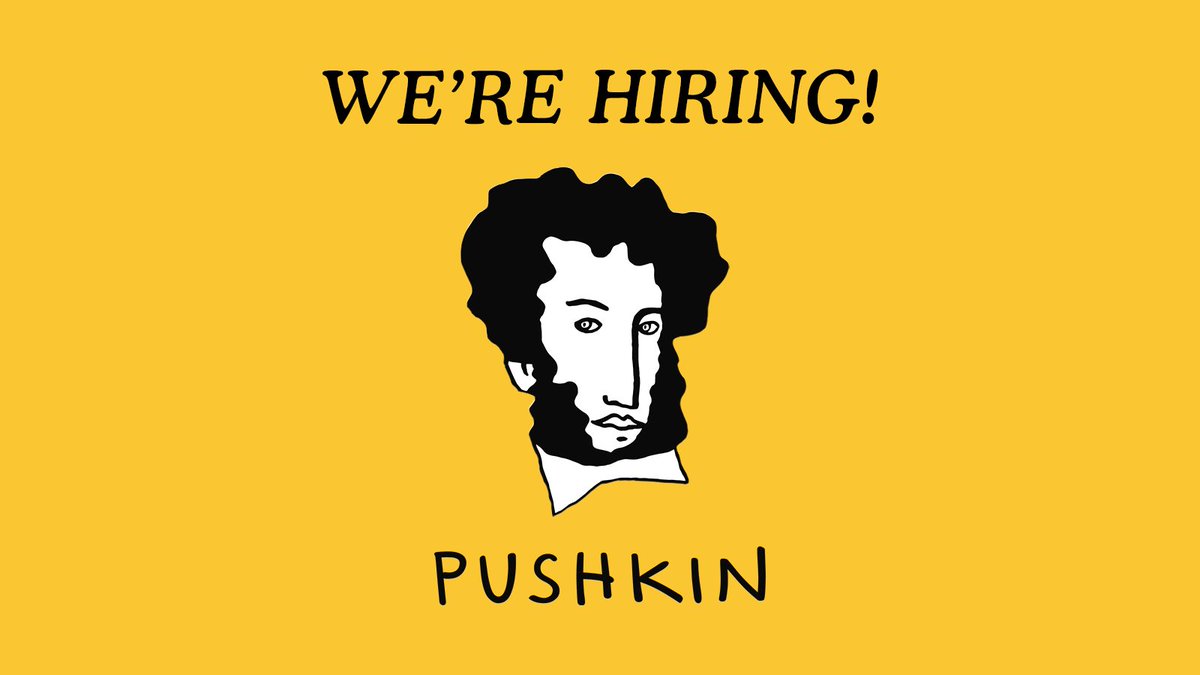 We're hiring a producer to join our amazing production team, starting on a narrative series about American history. If you're based in NYC or LA, dedicated to craft, and thrive in a collaborative environment, send in your application by April 22!🎧 : pushkin.fm/jobs