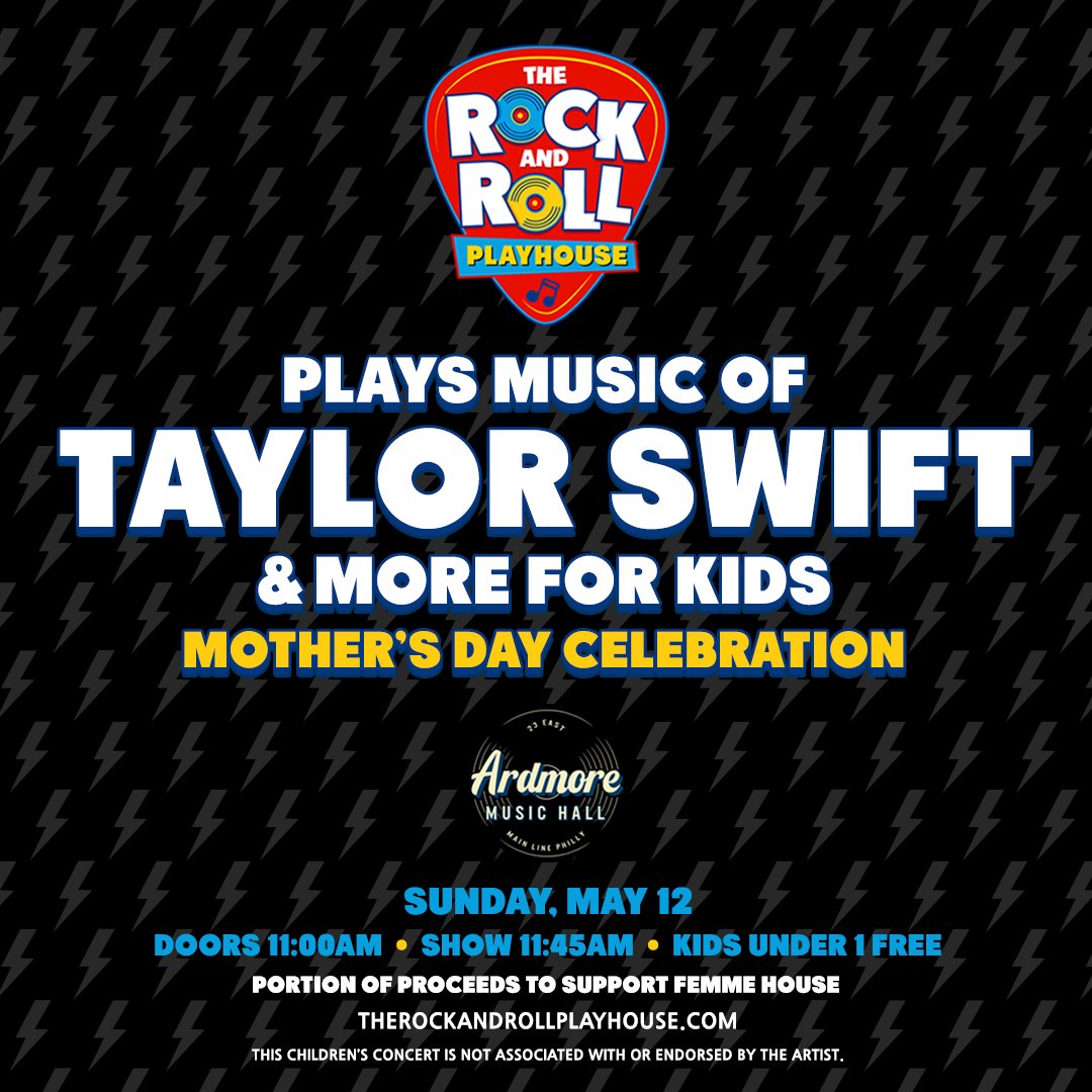 Oh My My My 👩 🪩 Due to popular demand, @RRPHKids is coming back with another Taylor Swift for Kids showcase this Mother's Day 💞 🎟️ bit.ly/RRPHTSwhift_AM…