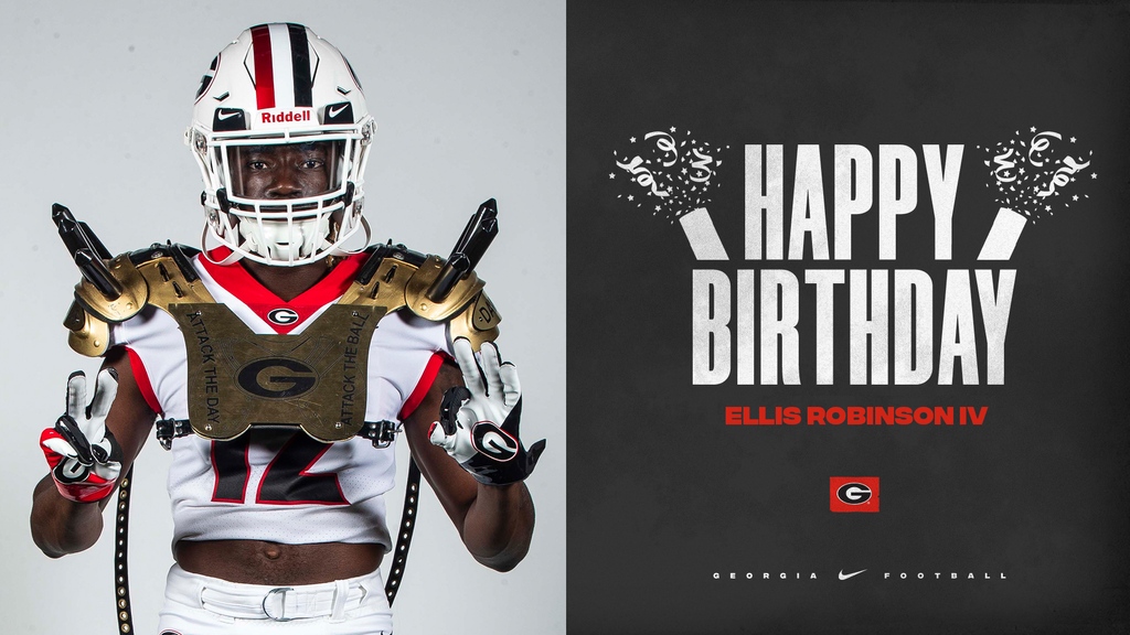 Happy Birthday, @ER4_DASAVIOR !! #GoDawgs